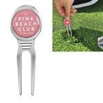 NST31180 Heavy Duty Golf Divot Fixer Repair Tool With Custom Imprint
